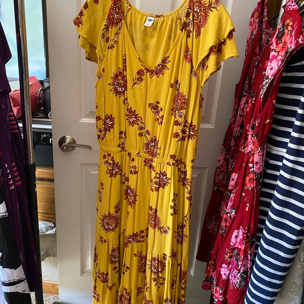Mid length dress